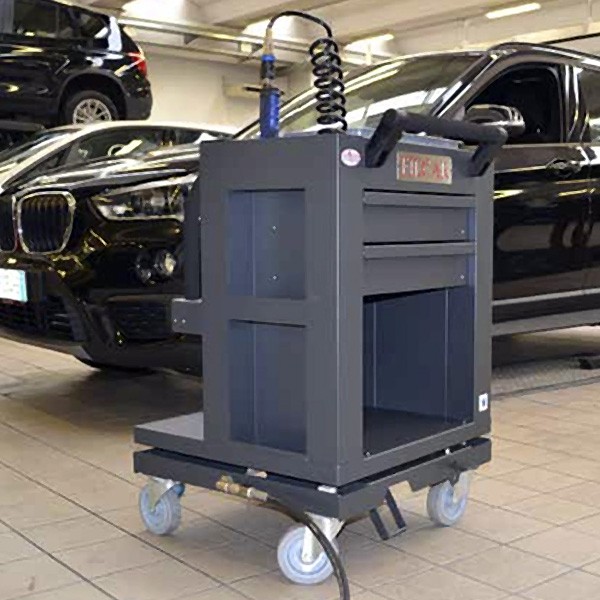 Wheel-tech by Filcar, pivoting wheelbarrow and equipment